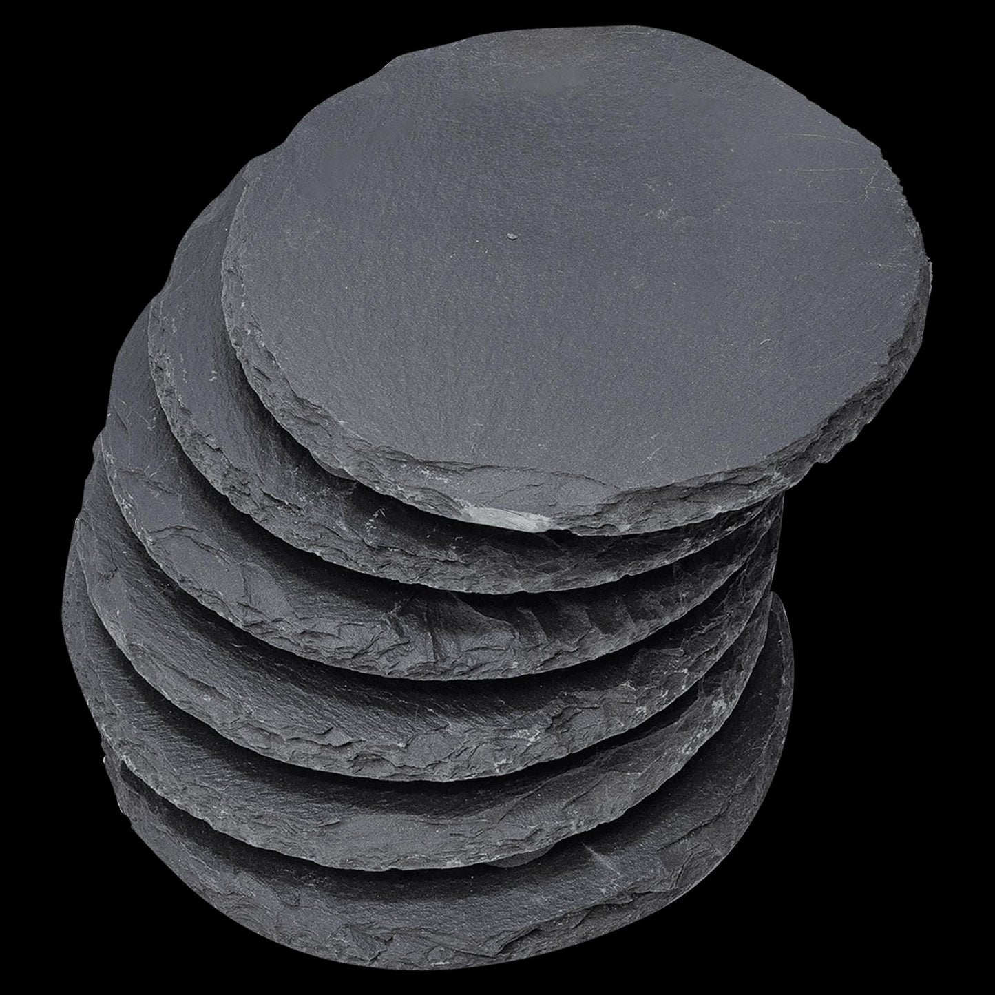 Engraved Slate Coaster Set 'Good Vibes Good Drinks' - Housewarming Gift, Custom Home Decor, set of 4 Slate coasters