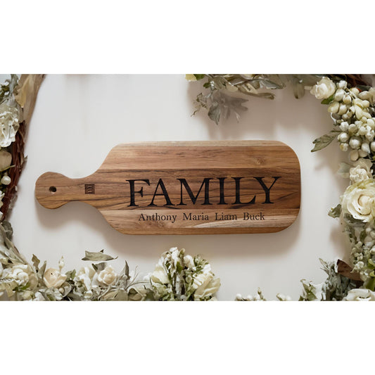 Engraved Monogram Cutting Board | Personalized Cutting Board | House Warming Gift | Wedding Gift | wall decor | Personalized gift |