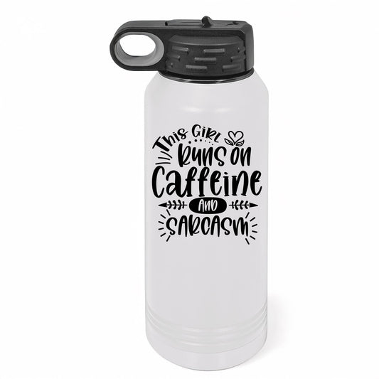 Sarcastic saying engraved tumbler, polar camel tumbler, water bottle tumbler