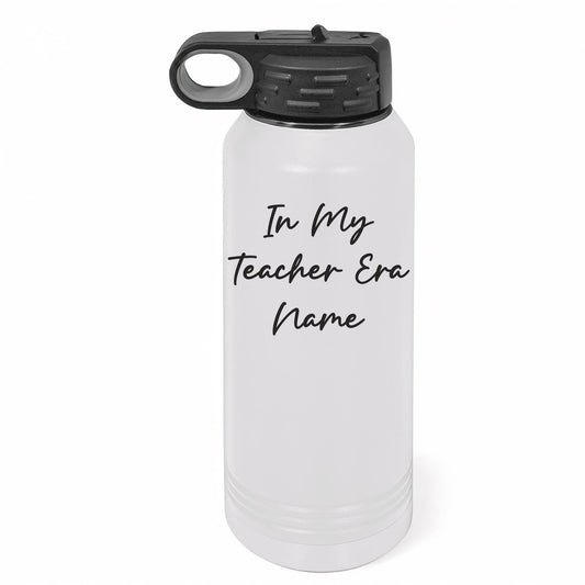 In my Teacher Era Engraved tumbler, Teacher appreciation, Gifts for teachers